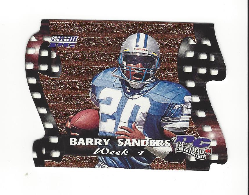 1997 Pro Line III DC - #68 Barry Sanders