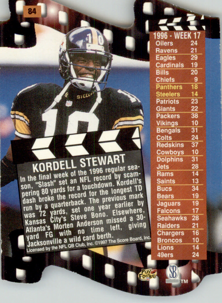 1997 Pro Line DC3 Football Cards - Picture 45 of 51