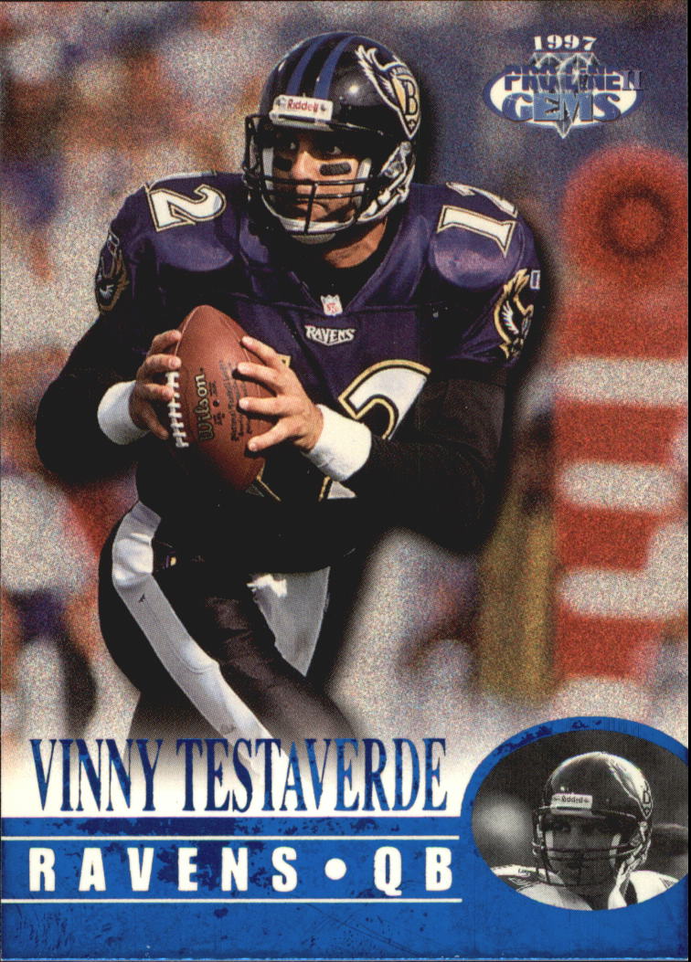 1997 Pro Line Gems #41 Vinny Testaverde