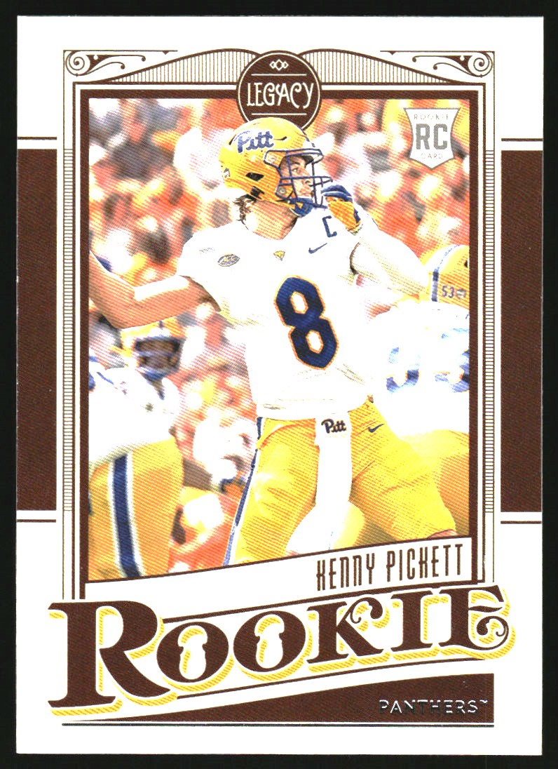 NFL Pittsburgh Panthers 2022 Panini Chronicles Draft Picks Kenny Pickett #8 [Rookie Card]