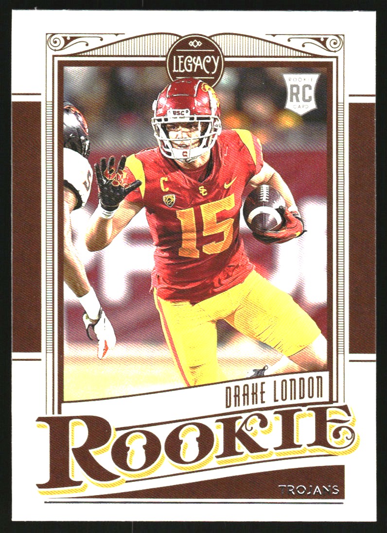 2022 Panini Select Draft Picks Drake London Rookie RC #7