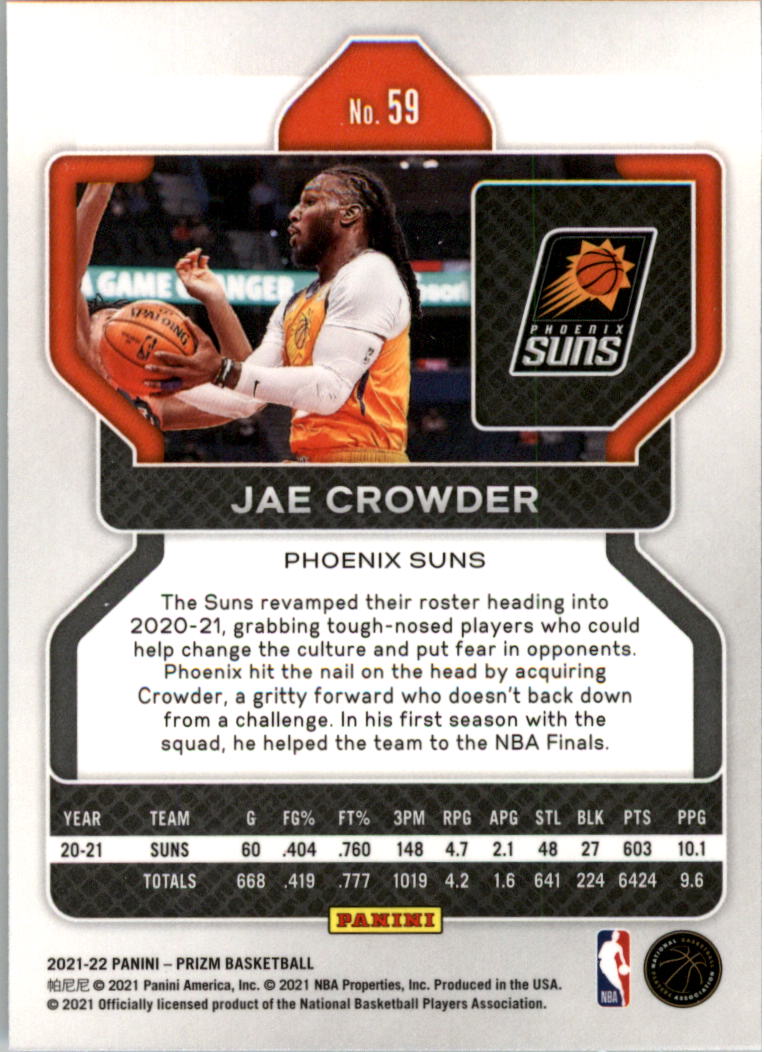 2021-22 Panini Prizm Basketball Card Pick (Base) 1-250 - Picture 119 of 499