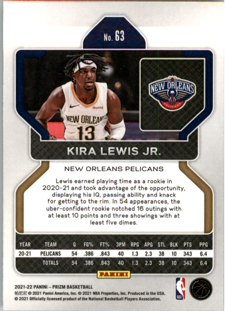 2021-22 Panini Prizm Basketball Card Pick (Base) 1-250 - Picture 127 of 499
