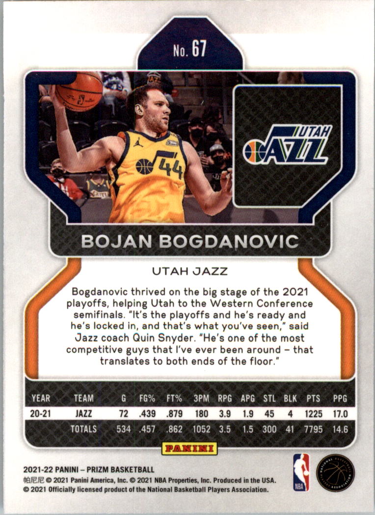 2021-22 Panini Prizm Basketball Card Pick (Base) 1-250 - Picture 135 of 499