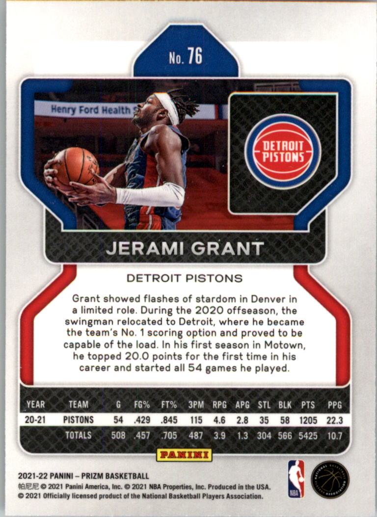 2021-22 Panini Prizm Basketball Card Pick (Base) 1-250 - Picture 153 of 499
