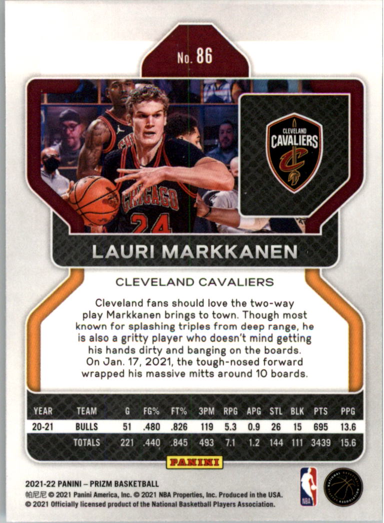 2021-22 Panini Prizm Basketball Card Pick (Base) 1-250 - Picture 173 of 499