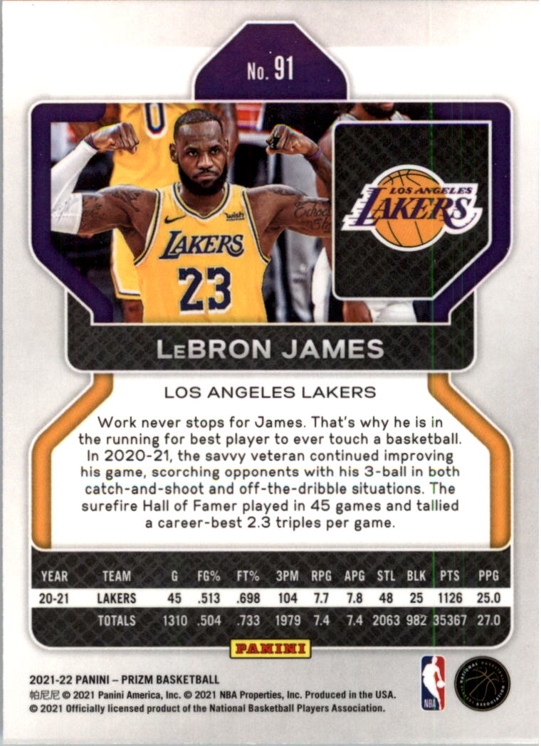 2021-22 Panini Prizm Basketball Card Pick (Base) 1-250 - Picture 183 of 499
