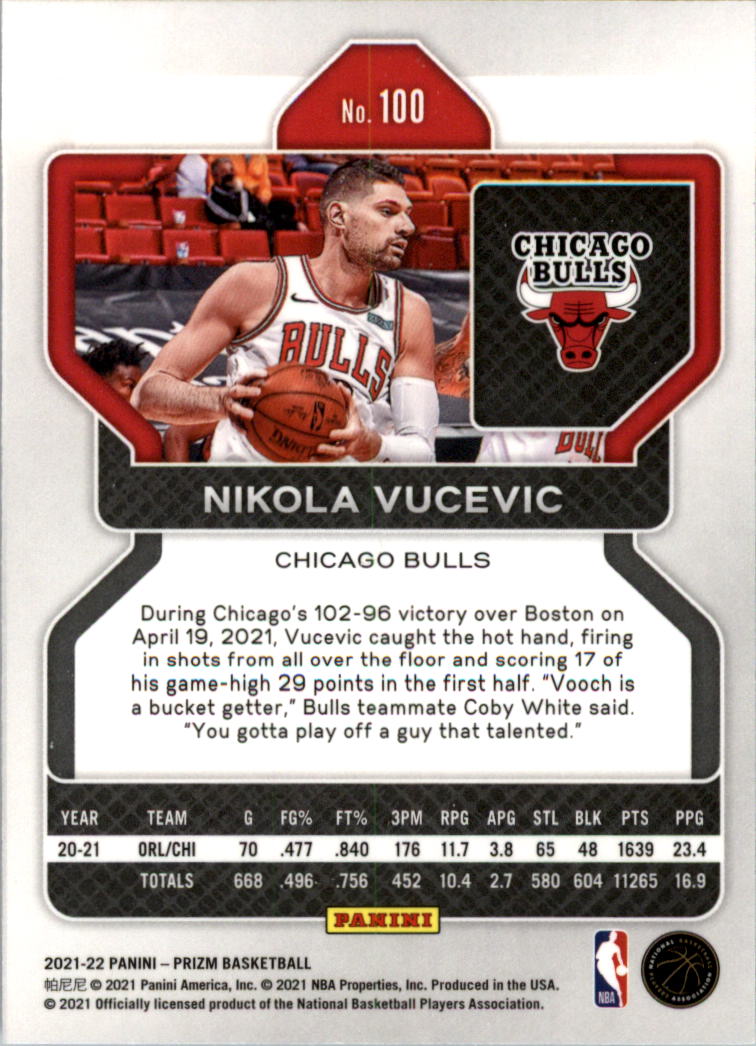 2021-22 Panini Prizm Basketball Card Pick (Base) 1-250 - Picture 201 of 499