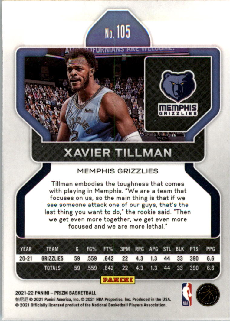 2021-22 Panini Prizm Basketball Card Pick (Base) 1-250 - Picture 211 of 499