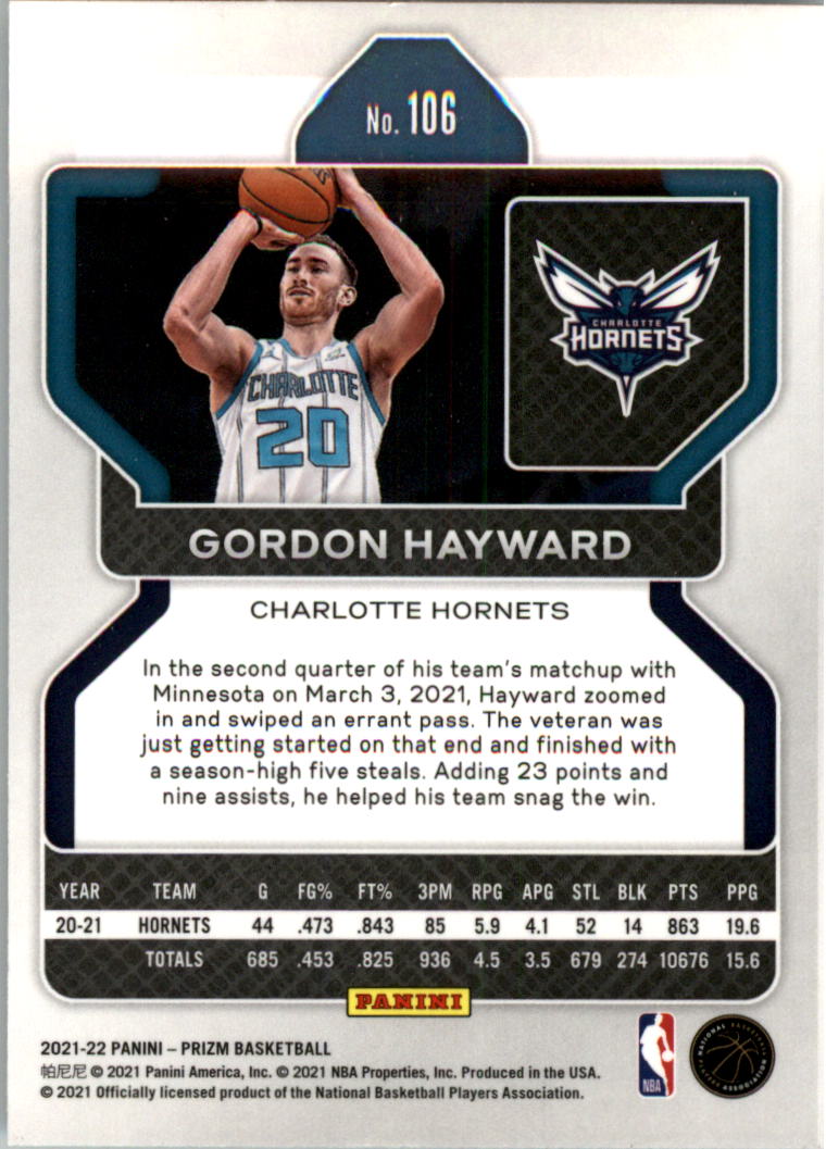 2021-22 Panini Prizm Basketball Card Pick (Base) 1-250 - Picture 213 of 499