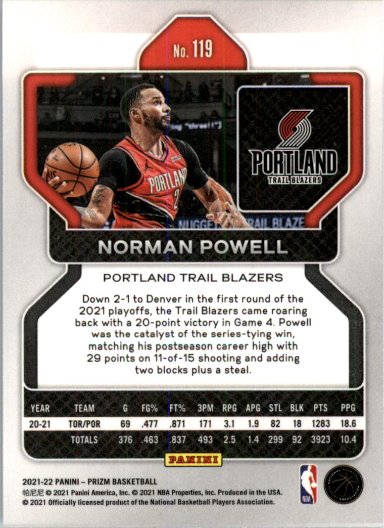 2021-22 Panini Prizm Basketball Card Pick (Base) 1-250 - Picture 239 of 499