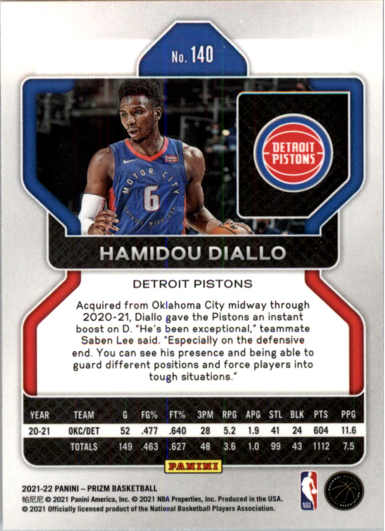 2021-22 Panini Prizm Basketball Card Pick (Base) 1-250 - Picture 281 of 499