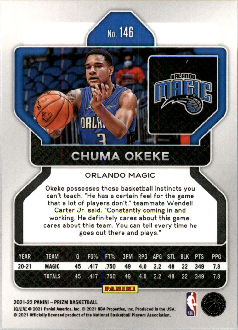 2021-22 Panini Prizm Basketball Card Pick (Base) 1-250 - Picture 293 of 499