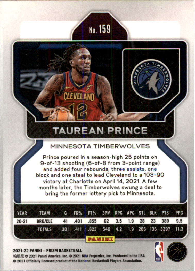 2021-22 Panini Prizm Basketball Card Pick (Base) 1-250 - Picture 319 of 499