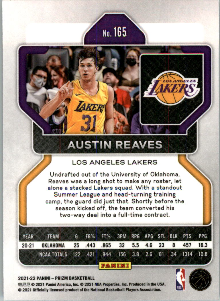 2021-22 Panini Prizm Basketball Card Pick (Base) 1-250 - Picture 331 of 499