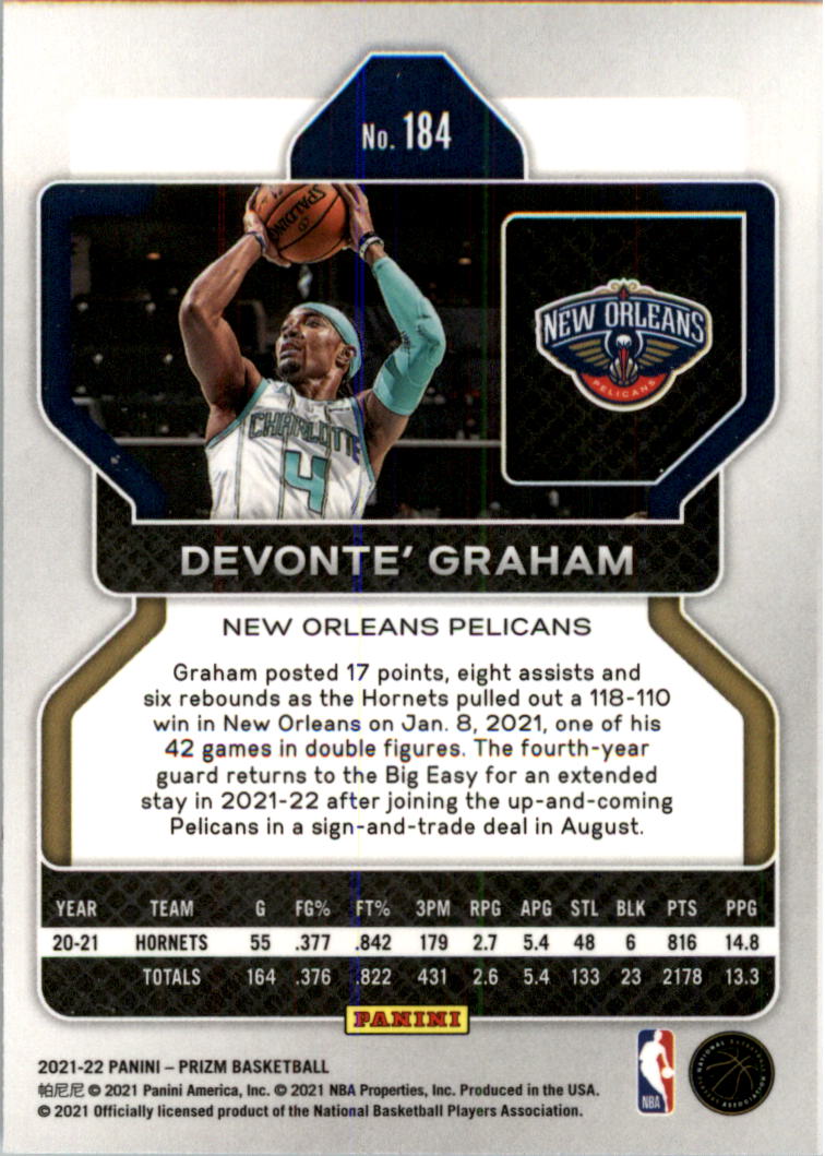 2021-22 Panini Prizm Basketball Card Pick (Base) 1-250 - Picture 369 of 499