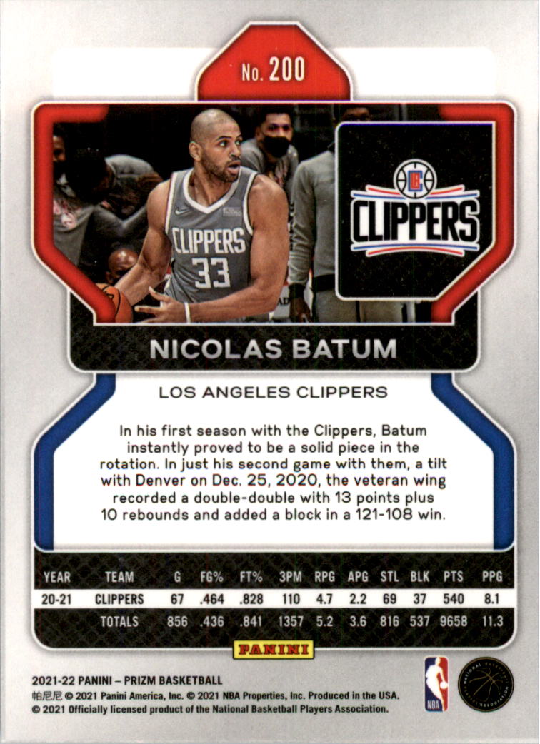 2021-22 Panini Prizm Basketball Card Pick (Base) 1-250 - Picture 401 of 499