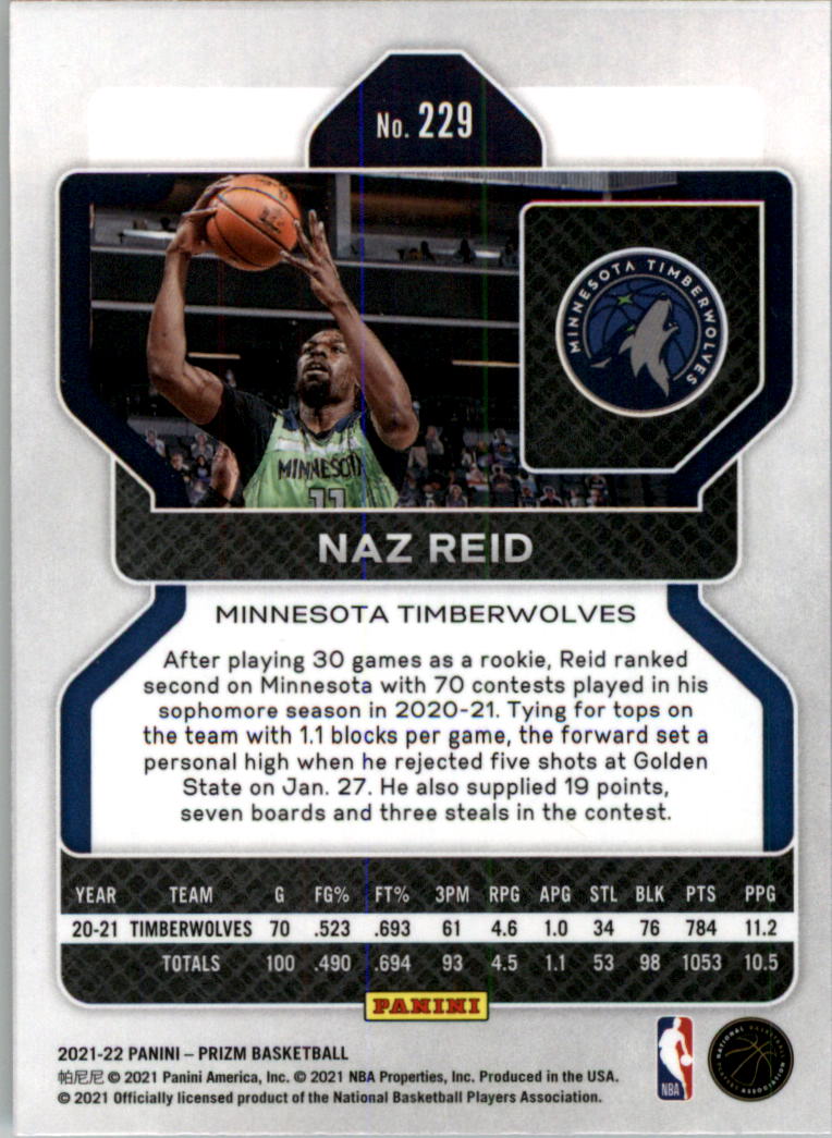 2021-22 Panini Prizm Basketball Card Pick (Base) 1-250 - Picture 457 of 499