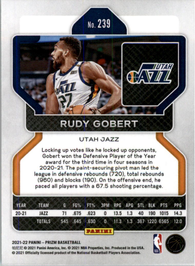 2021-22 Panini Prizm Basketball Card Pick (Base) 1-250 - Picture 477 of 499