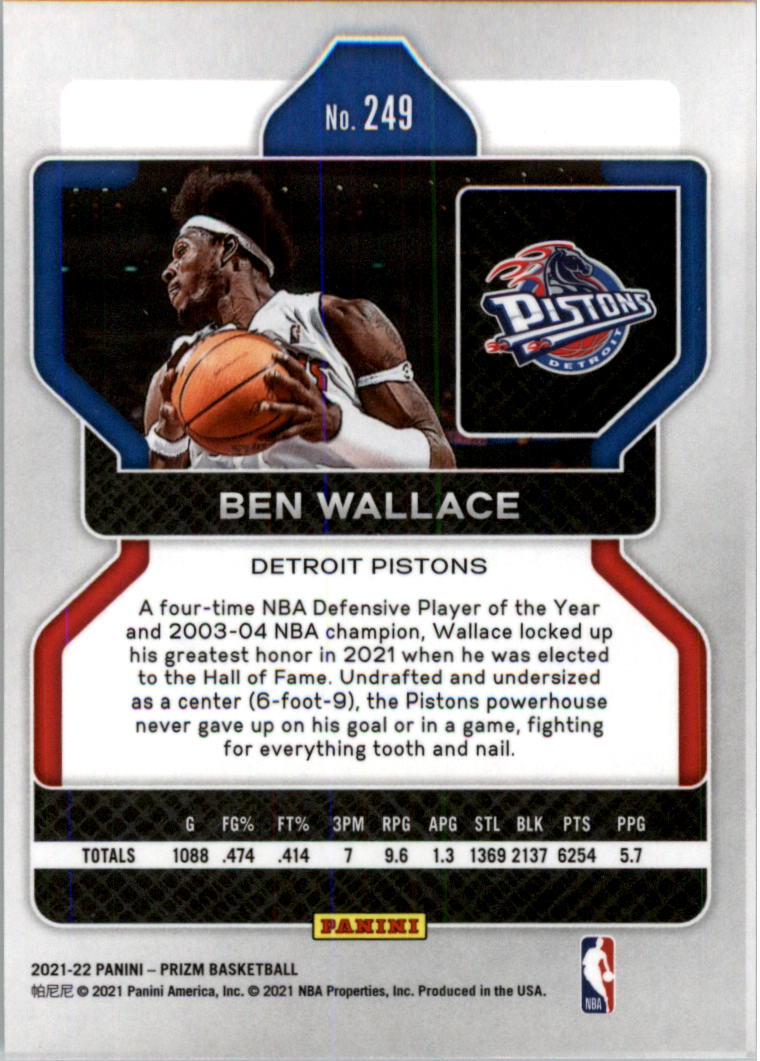 2021-22 Panini Prizm Basketball Card Pick (Base) 1-250 - Picture 497 of 499