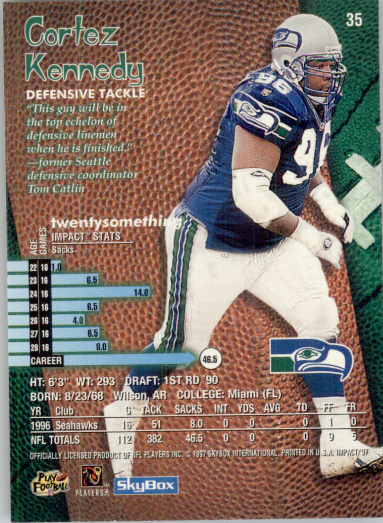 1997 Skybox Impact Football "Main Set" Base Cards - Picture 70 of 480