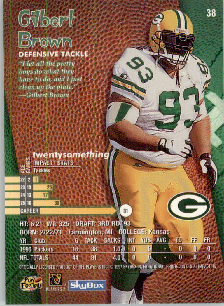 1997 Skybox Impact Football "Main Set" Base Cards - Picture 76 of 480