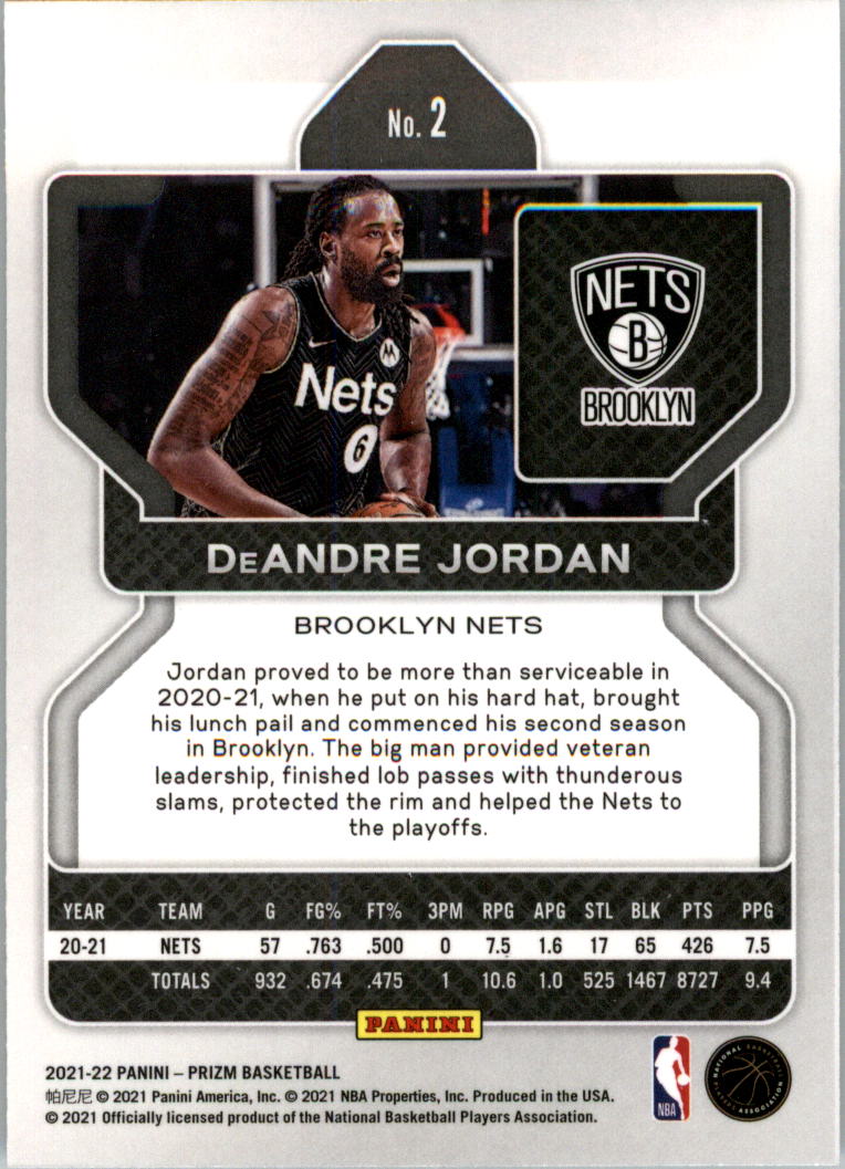 2021-22 Panini Prizm Basketball Card Pick (Base) 1-250 - Picture 5 of 499