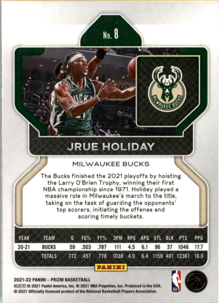 2021-22 Panini Prizm Basketball Card Pick (Base) 1-250 - Picture 17 of 499