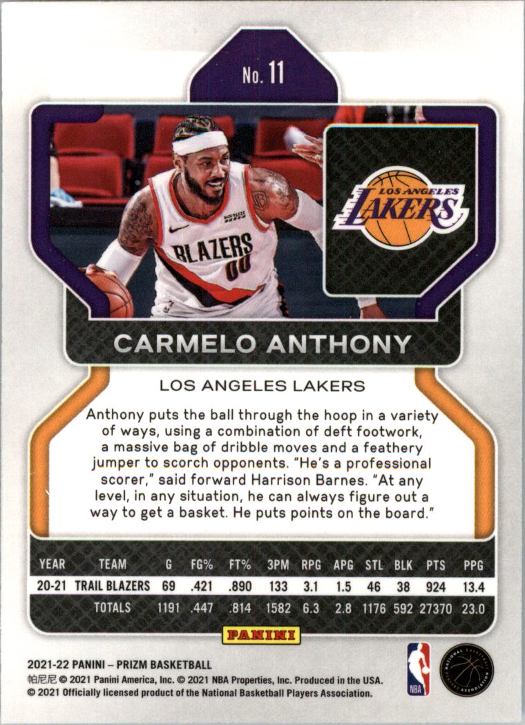 2021-22 Panini Prizm Basketball Card Pick (Base) 1-250 - Picture 23 of 499