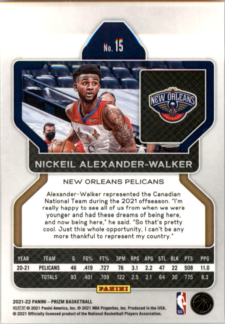 2021-22 Panini Prizm Basketball Card Pick (Base) 1-250 - Picture 31 of 499