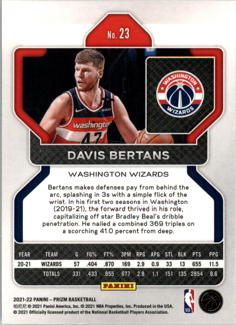 2021-22 Panini Prizm Basketball Card Pick (Base) 1-250 - Picture 47 of 499