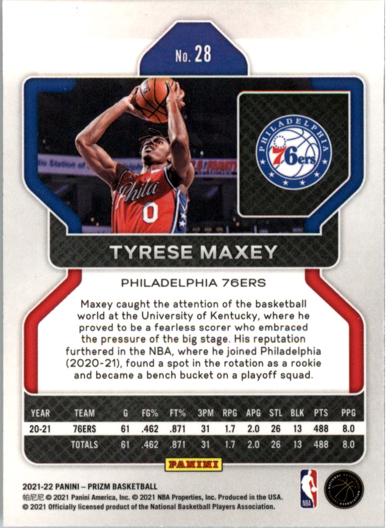 2021-22 Panini Prizm Basketball Card Pick (Base) 1-250 - Picture 57 of 499
