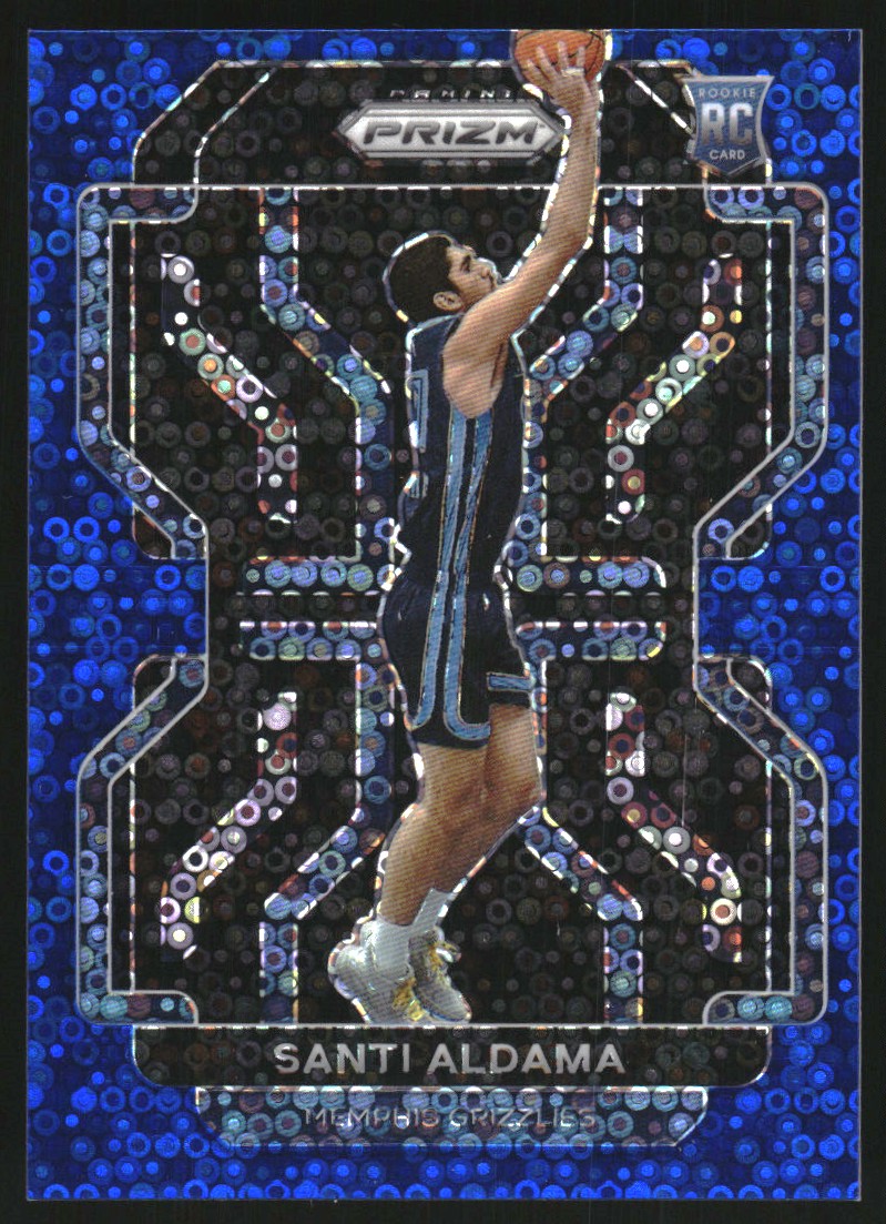 2021-22 Select Prizms Silver #101 Santi Aldama on Fanatics Collect