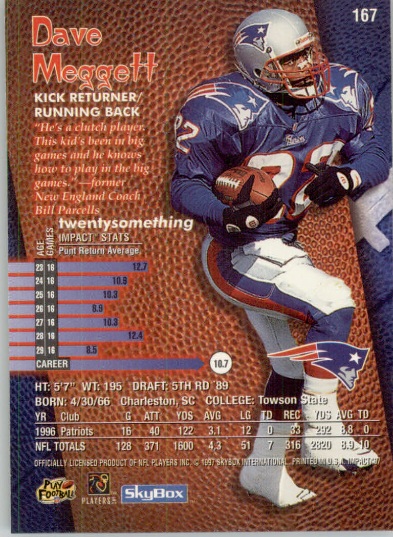 1997 Skybox Impact Football "Main Set" Base Cards - Picture 328 of 480