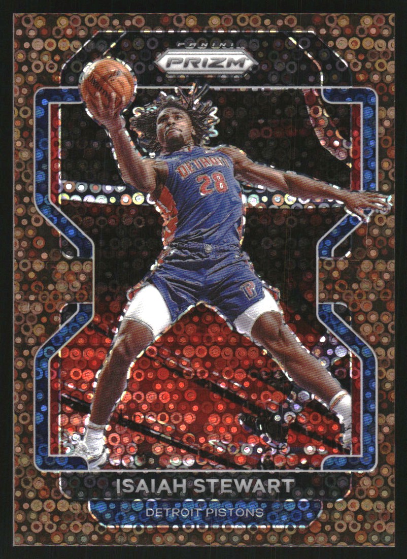2021-22 Panini Prizm Prizms Fast Break Bronze #158 Isaiah Stewart