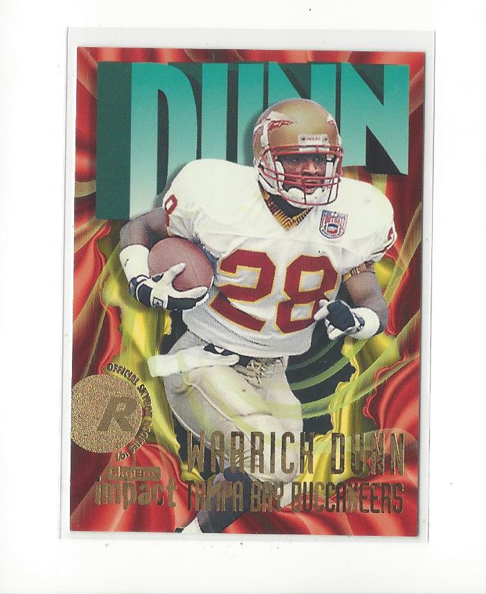 1997 SkyBox Impact #220 Warrick Dunn RC