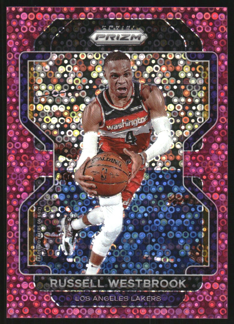 2021 Select Conocurse Zebra Prizm Russell Westbrook #54 PSA 10 GEM