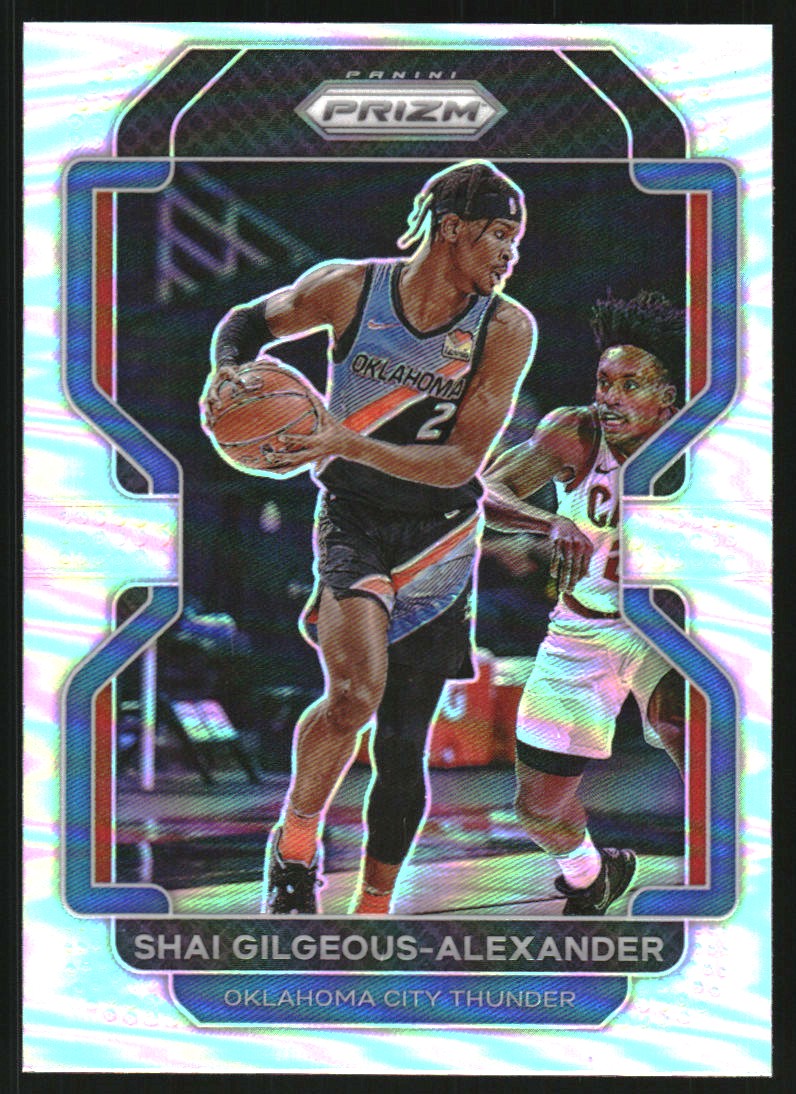 2021-22 Panini Prizm Prizms Silver #238 Shai Gilgeous-Alexander