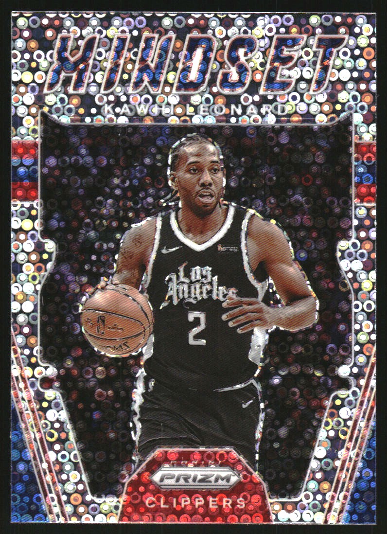2021-22 Panini Prizm Mindset Fast Break #14 Kawhi Leonard
