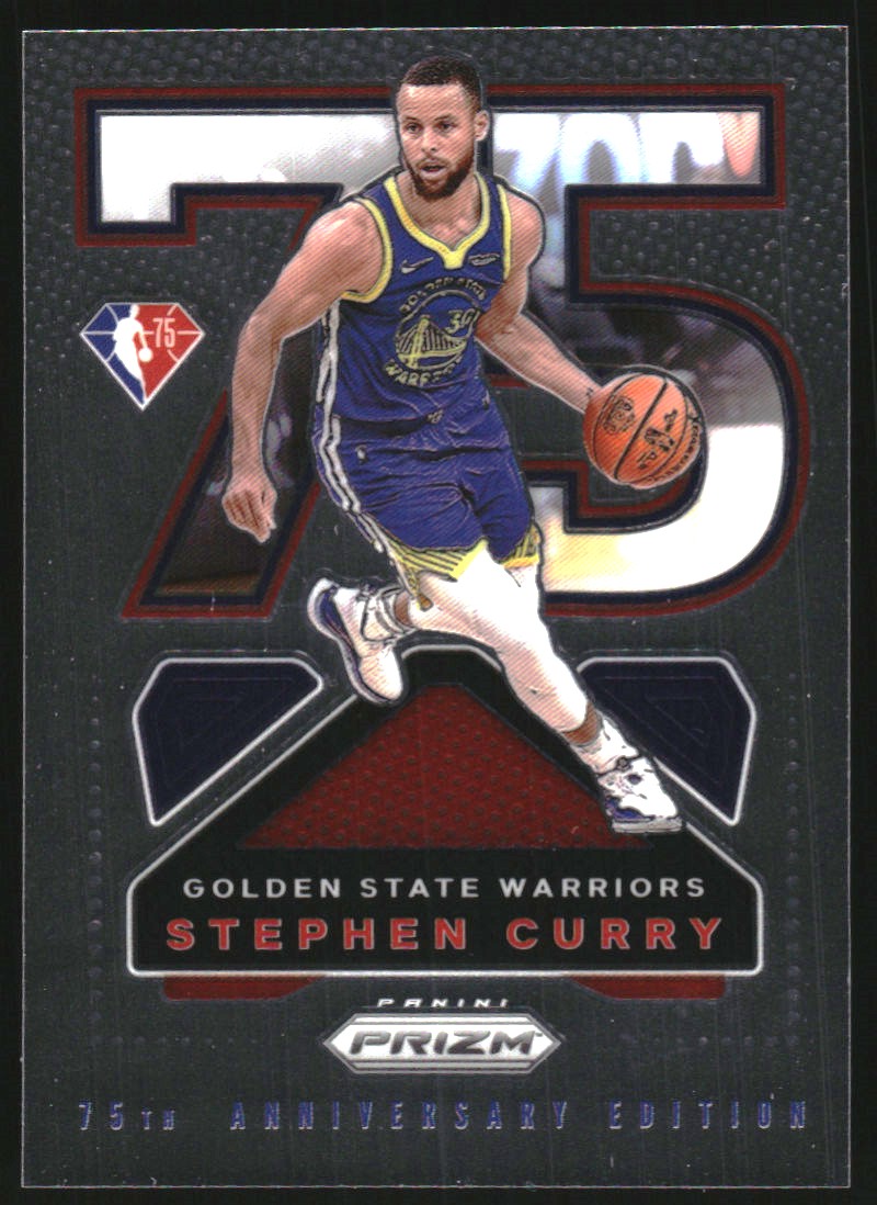 2021-22 Panini Prizm NBA 75th Logo #14 Stephen Curry | eBay