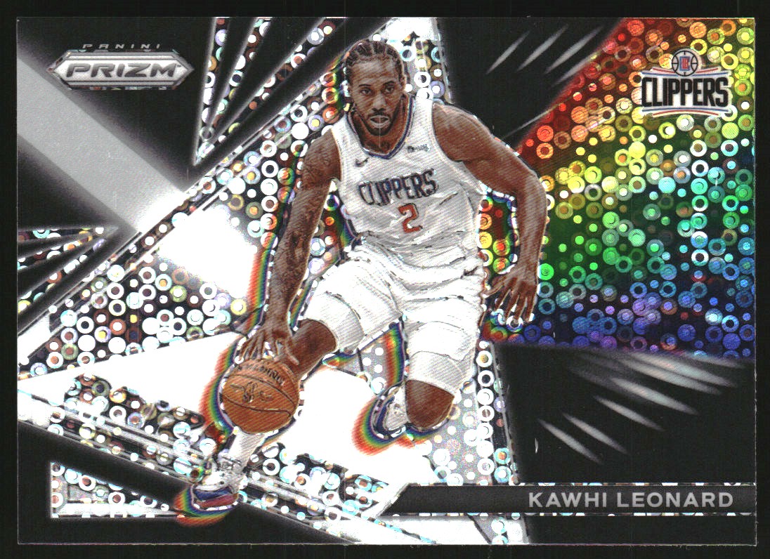 2021-22 Panini Prizm Prizmatic Fast Break #6 Kawhi Leonard