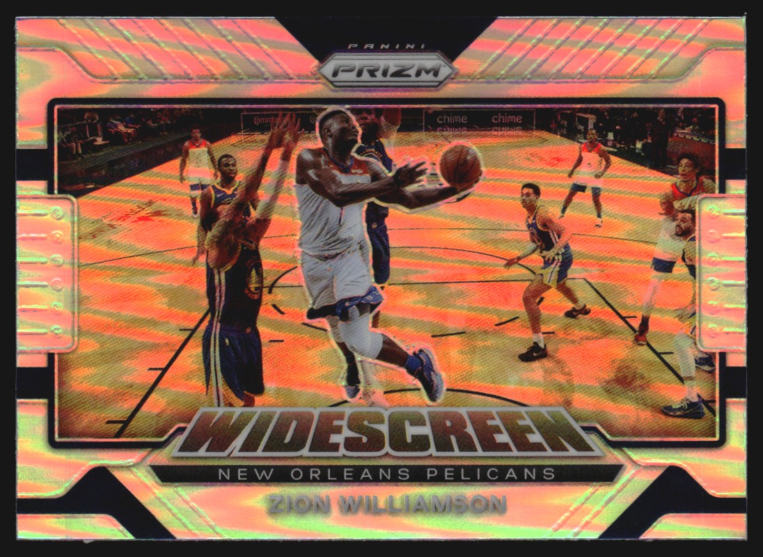2021-22 Panini Prizm Widescreen Prizms Silver #4 Zion Williamson