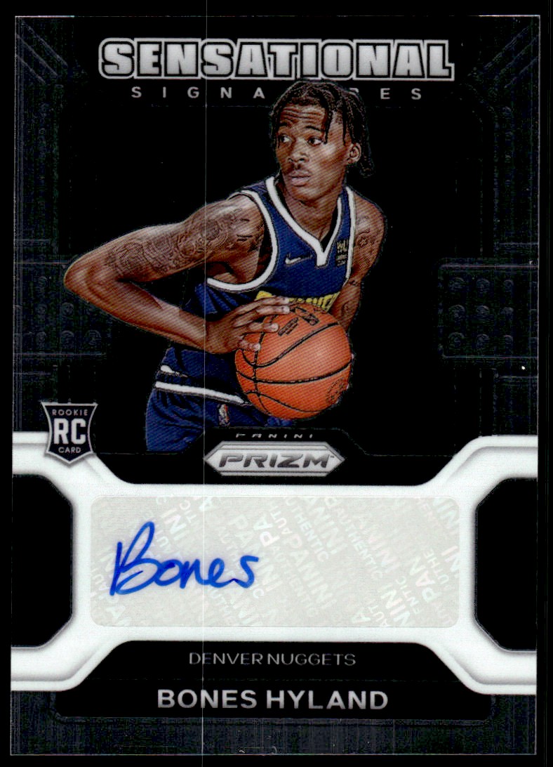 2021-22 Panini Prizm Sensational Signatures #76 Bones Hyland