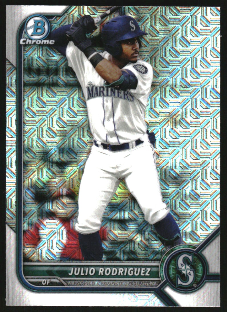 2022 Bowman Chrome Mega Box Prospects #BCP45 Julio Rodriguez