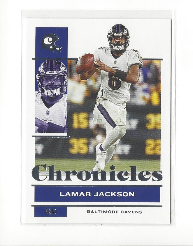 2021 Panini Chronicles #7 Lamar Jackson