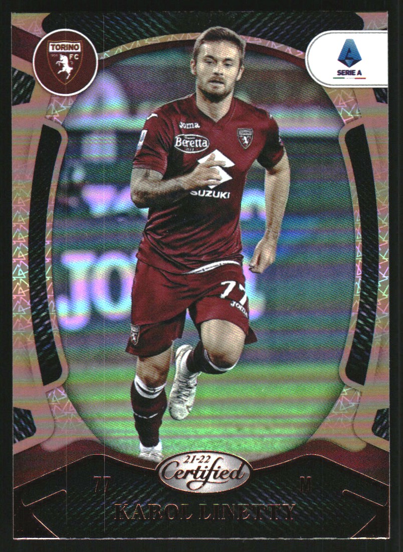 2021-22 Panini Chronicles Serie A #159 Karol Linetty/Certified
