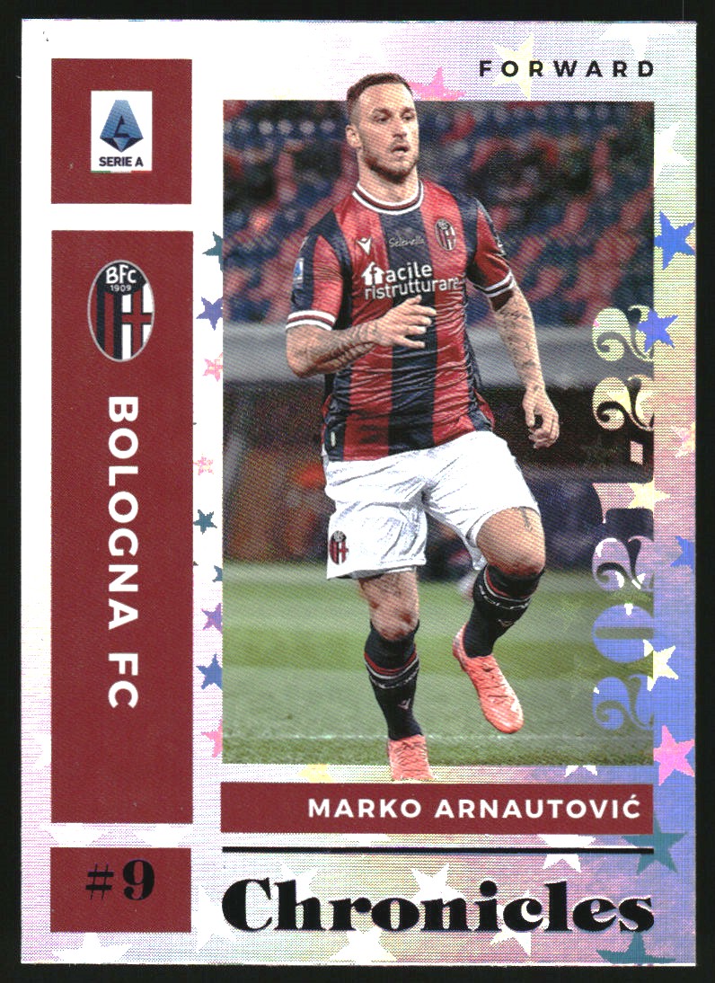 2021-22 Panini Chronicles Serie A Purple Astro #7 Marko Arnautovic