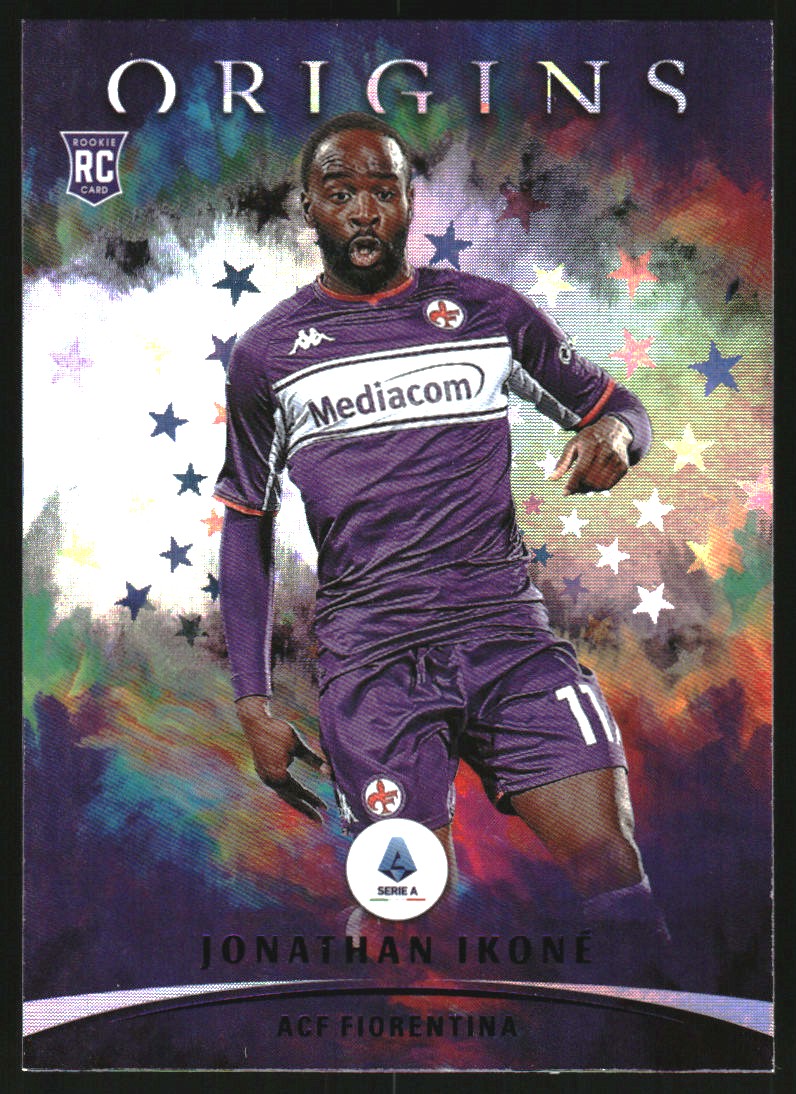 2021-22 Panini Chronicles Serie A Purple Astro #83 Jonathan Ikone/Origins