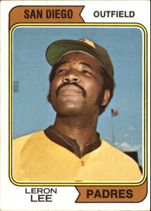 1974 Topps #651 Leron Lee San Diego Padres EX  D14738
