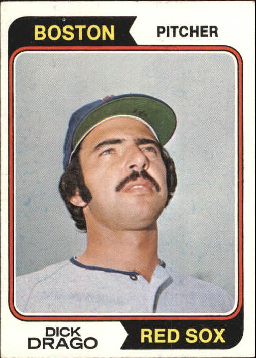 1974 Topps #113 Dick Drago Boston Red Sox EX-MT D14980